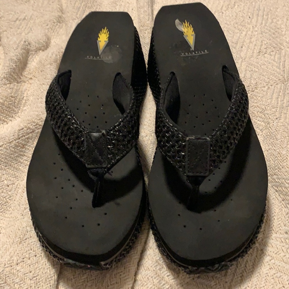 Volatile size 10 sandles used